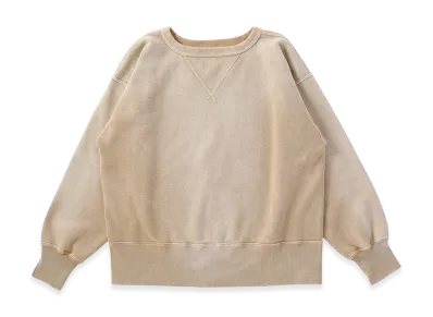 T.T Taiga Takahashi LOT.603 Sweat Shirt "Bleached Camel"
