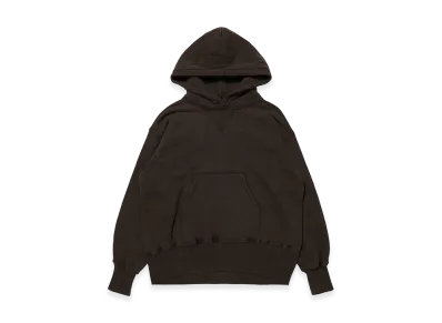 T.T Taiga Takahashi LOT.606 Hooded Sweat Shirt "Mud Dyed Brown"