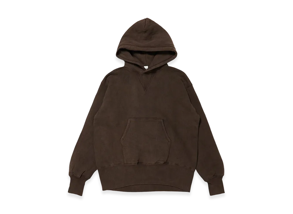 T.T Taiga Takahashi LOT.606 Hooded Sweat Shirt [Limited Color] "Mud Dyed Brown"