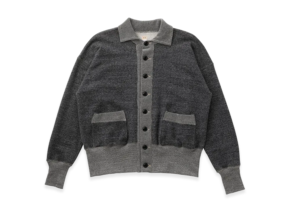 T.T Taiga Takahashi LOT.607 Sweat Coat "Heather Gray"