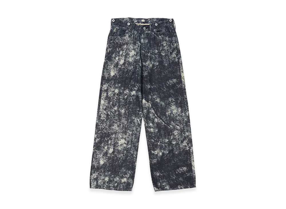 T.T Taiga Takahashi LOT.704 Denim Trousers C.1920's "Discharged Indigo"