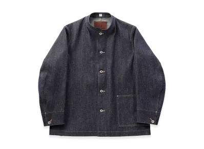 T.T Taiga Takahashi LOT.706 Stand Collar Denim Jacket "Raw Indigo"
