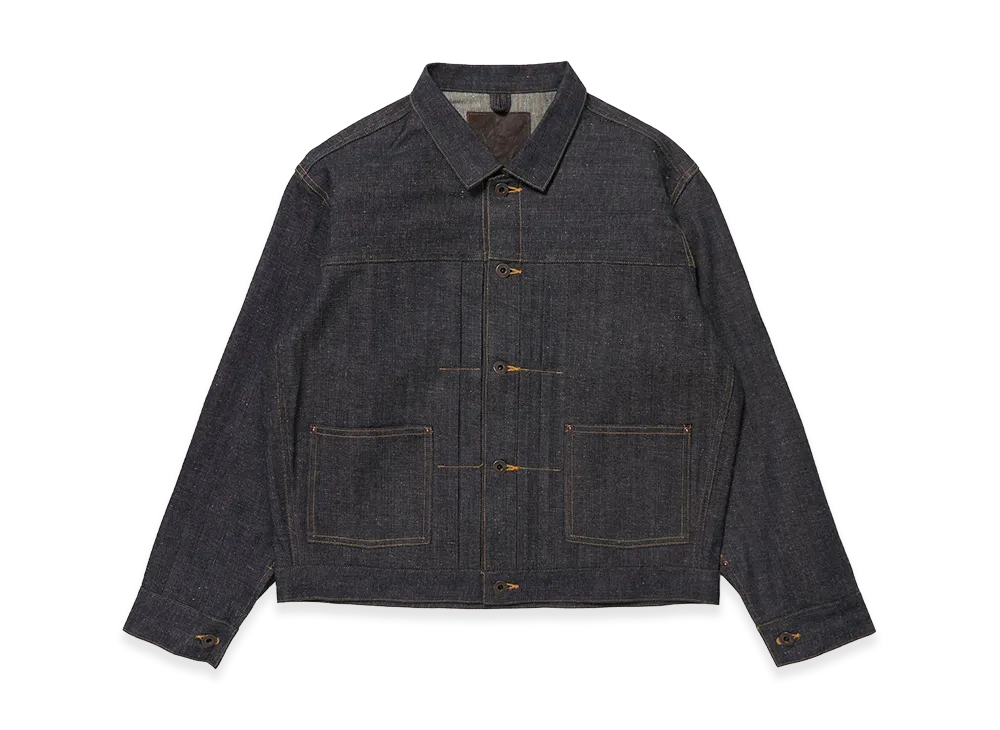 T.T Taiga Takahashi LOT.714 Denim Jacket Side Panel "Raw Indigo"