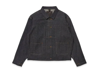 T.T Taiga Takahashi LOT.714 Denim Jacket Side Panel "Raw Indigo"