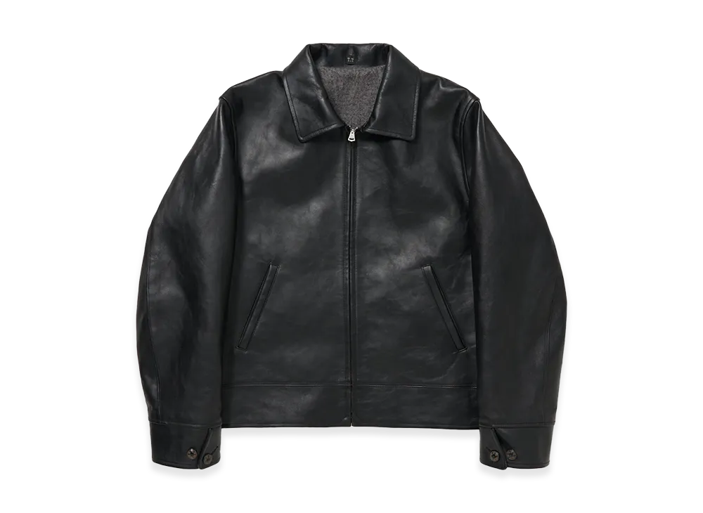 T.T Taiga Takahashi LOT.802 Cossack Leather Jacket "Black"