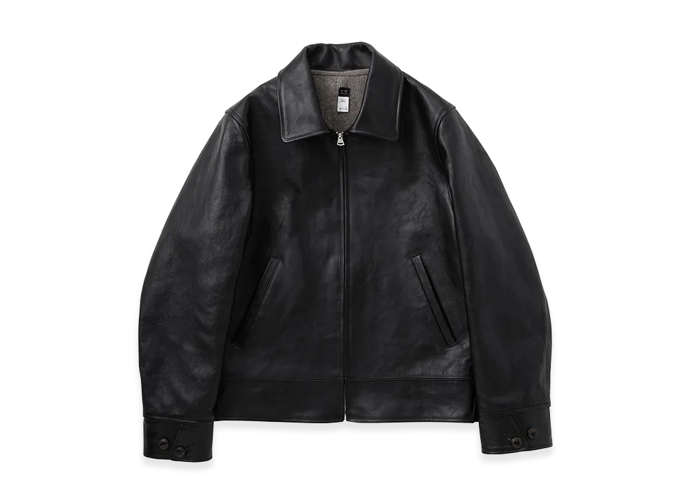 T.T Taiga Takahashi LOT.802 Cossack Leather Jacket "Black"