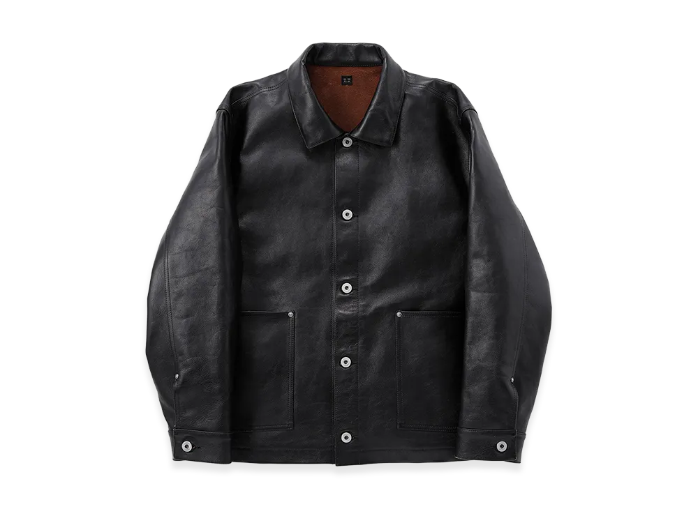 T.T Taiga Takahashi LOT.804 Leather Jacket C.1930's "Black"