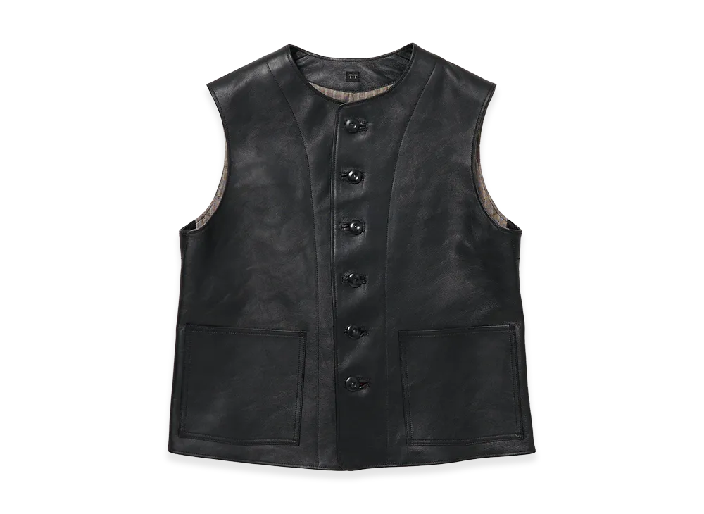 T.T Taiga Takahashi LOT.807 Jerkin Vest "Black"