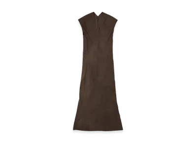 T.T Taiga Takahashi Women's Infinite Dress "Mud Dyed Brown"