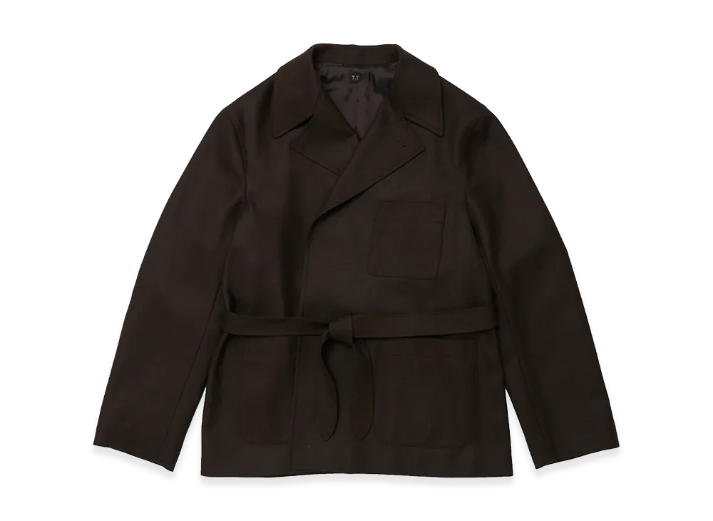 T.T Taiga Takahashi Women's Belted Jacket "Brown"