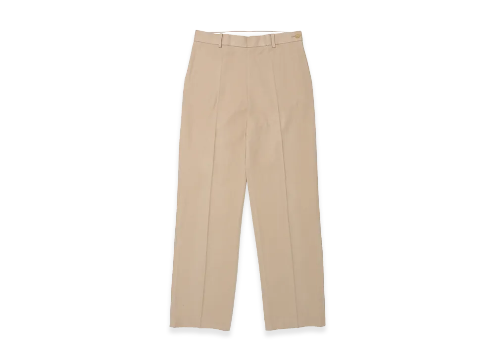 T.T Taiga Takahashi Women's Side Open Trousers "Beige"
