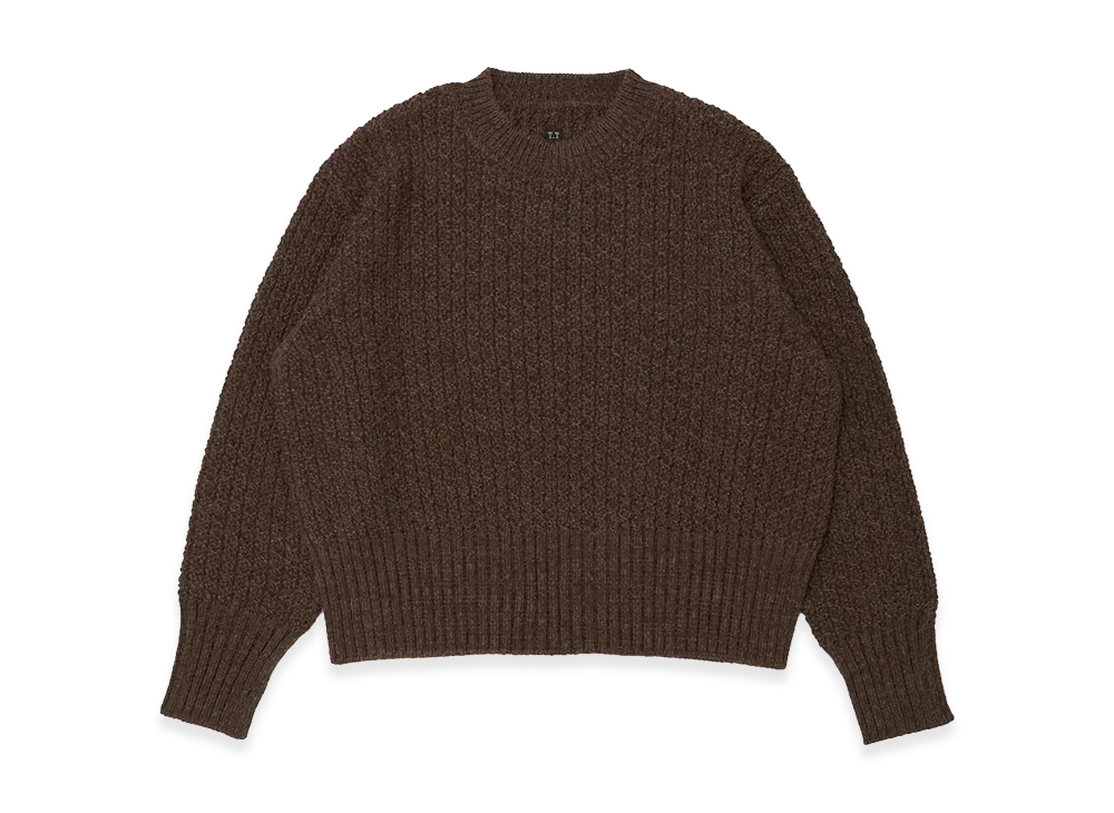 T.T Taiga Takahashi Lot.525 Crewneck Sweater "Brown"