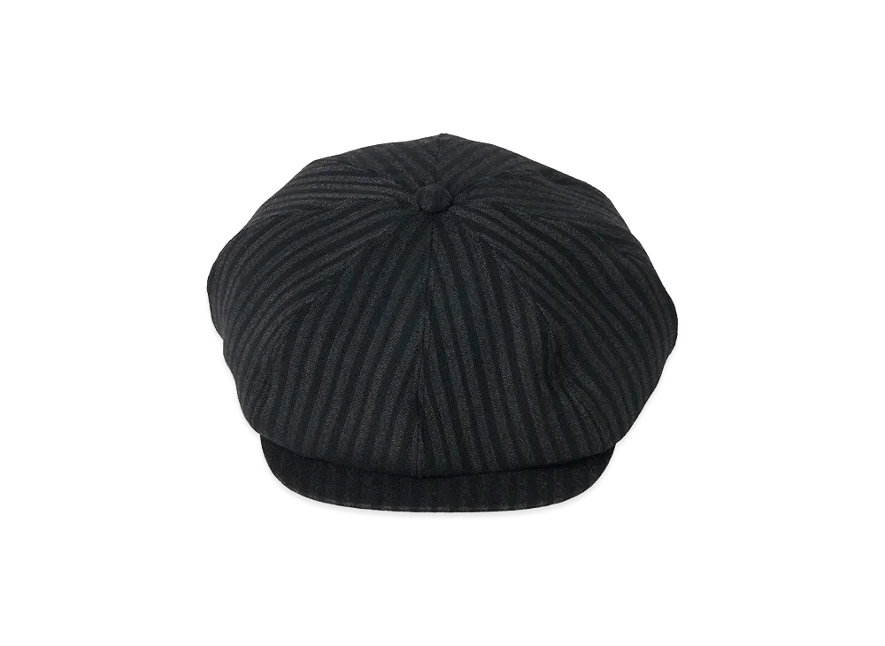 T.T Taiga Takahashi Lot.006 Newsboy Cap "Charcoal Stripe"