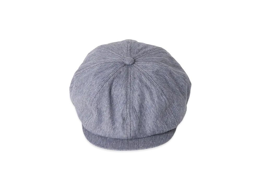 T.T Taiga Takahashi Lot.006 Newsboy Cap "Melange Blue"