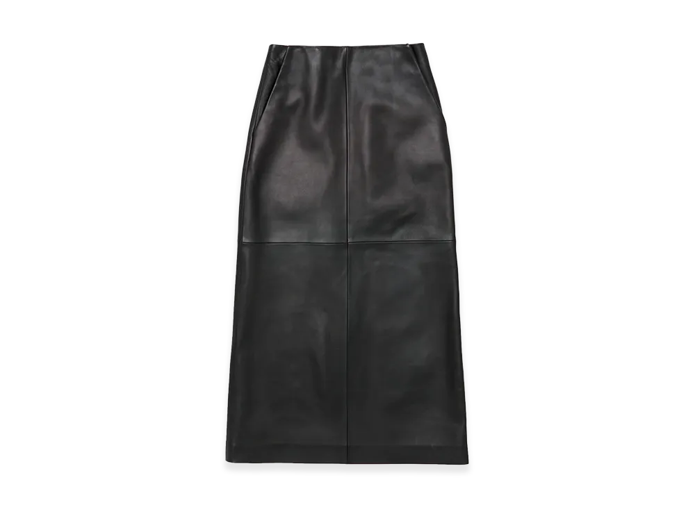 T.T Taiga Takahashi Women's Leather Skirt "Black"