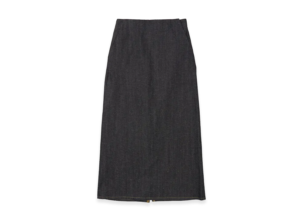 T.T Taiga Takahashi Women's Denim Skirt "Raw Indigo"