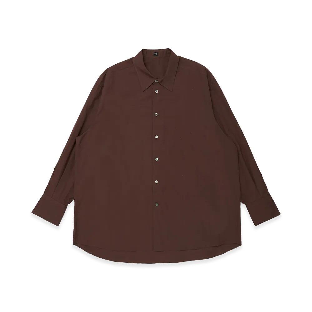 T.T Taiga Takahashi Women's Classic Shirt "Brown"