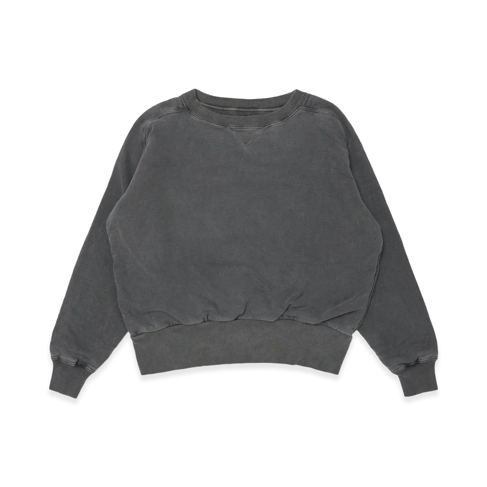 T.T Taiga Takahashi Lot.622 Freedom Sleeve Sweatshirt "Sumi Grey"