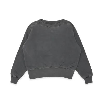T.T Taiga Takahashi Lot.622 Freedom Sleeve Sweatshirt "Sumi Grey"