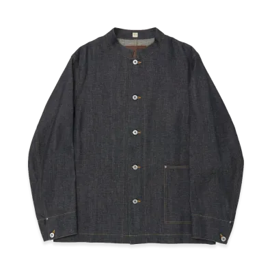 T.T Taiga Takahashi Lot.706 Stand Collar Denim Jacket "Raw Indigo"