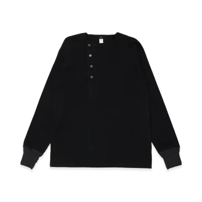 T.T Taiga Takahashi Lot.618 Side Henly Neck "Black"