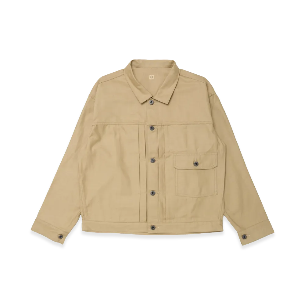 T.T Taiga Takahashi Lot.333 Buckle-Backed Jacket C.1930'S "Beige"