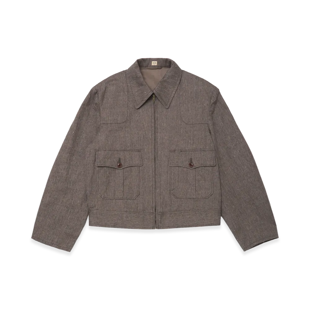 T.T Taiga Takahashi Lot.330 US Letter Carrier Jacket "Melange Charcoal"