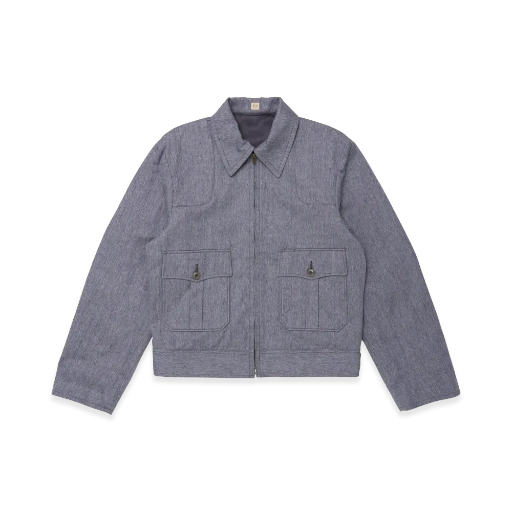 T.T Taiga Takahashi Lot.330 US Letter Carrier Jacket "Melange Blue"