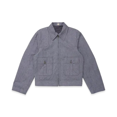 T.T Taiga Takahashi Lot.330 US Letter Carrier Jacket "Melange Blue"