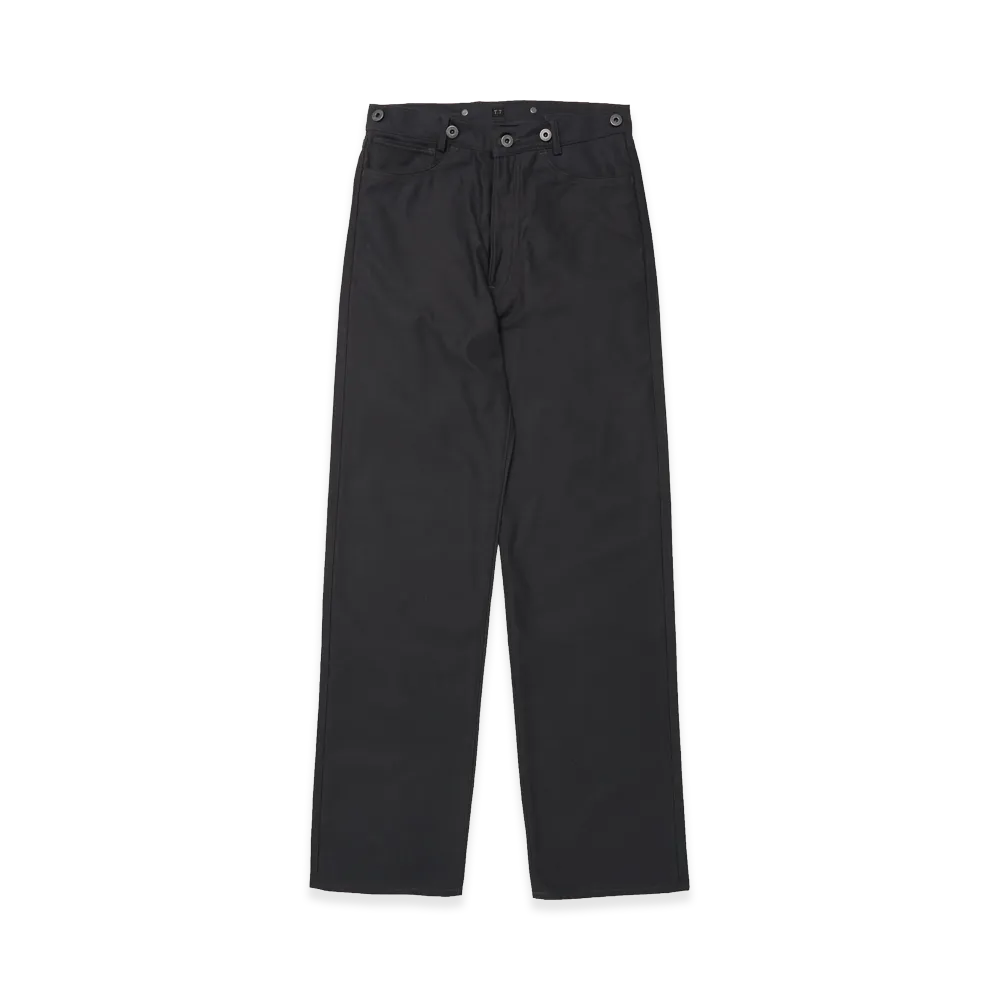T.T Taiga Takahashi Lot.225 Buckle-Backed Trousers C.1930'S "Charcoal"