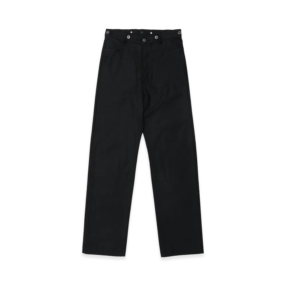 T.T Taiga Takahashi Lot.225 Buckle-Backed Trousers C.1930'S "Black"