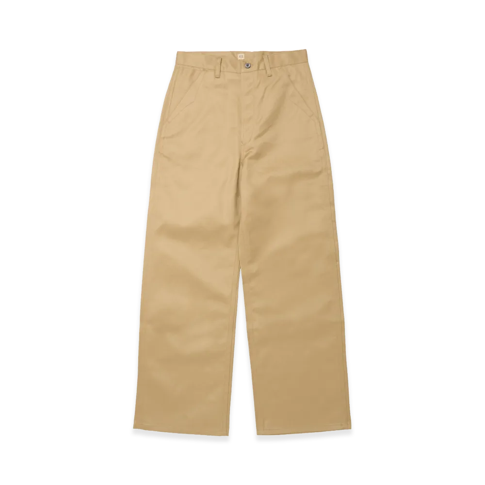 T.T Taiga Takahashi Lot.222 Painter Pants With Buckle "Beige"