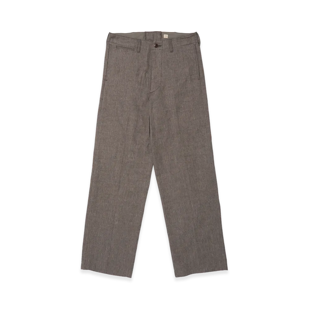 T.T Taiga Takahashi Lot.221 Field Trousers "Melange Charcoal"
