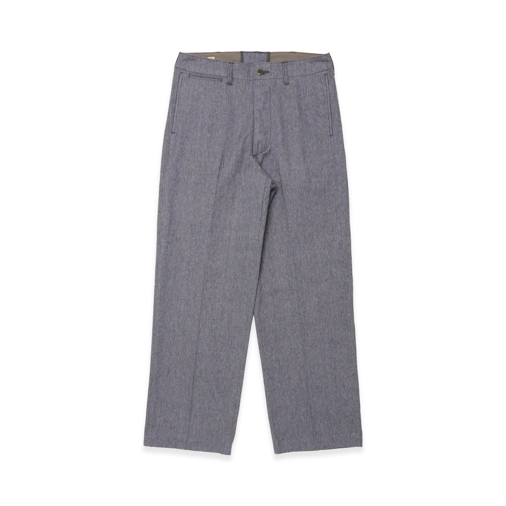 T.T Taiga Takahashi Lot.221 Field Trousers "Melange Blue"