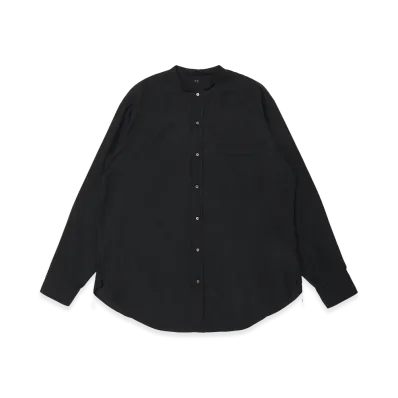 T.T Taiga Takahashi Lot.104 Band Collar Shirt "Charcoal"
