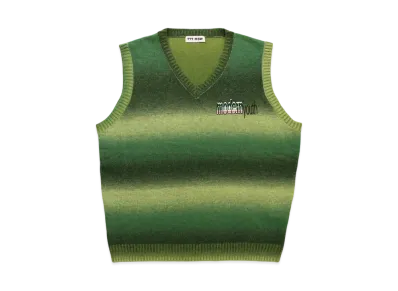 TTT MSW KASURI Knit Vest "Green"