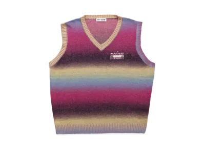 TTT MSW KASURI Knit Vest "Purple"