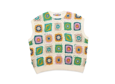 TTT MSW Handmade Pullover Knit Vest "Multi"