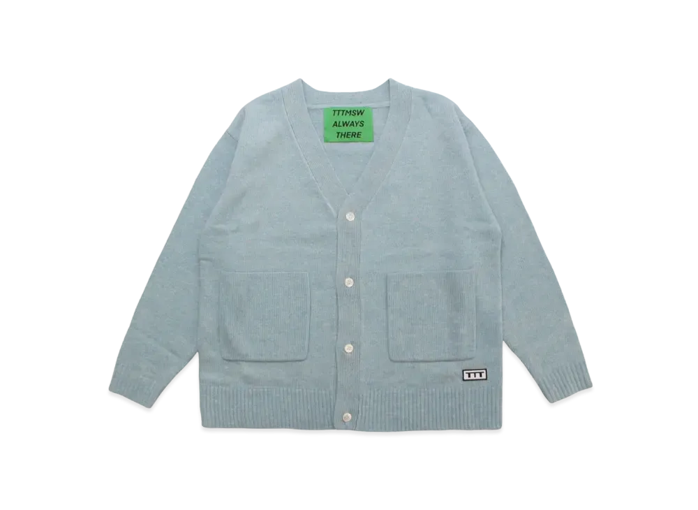TTT MSW カーディガン TTT_MSW Flower Jacquard knit cardigan