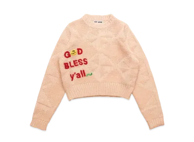 TTT MSW Quilt Pattern Knit "Pink"