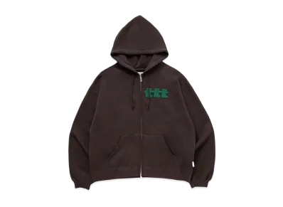 TTT MSW Logo Zipup Hoodie "Brown"