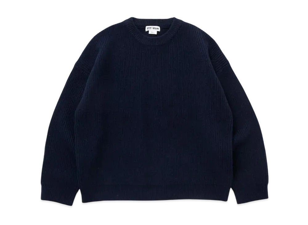 TTT MSW Wool Pullover Knit "Navy"