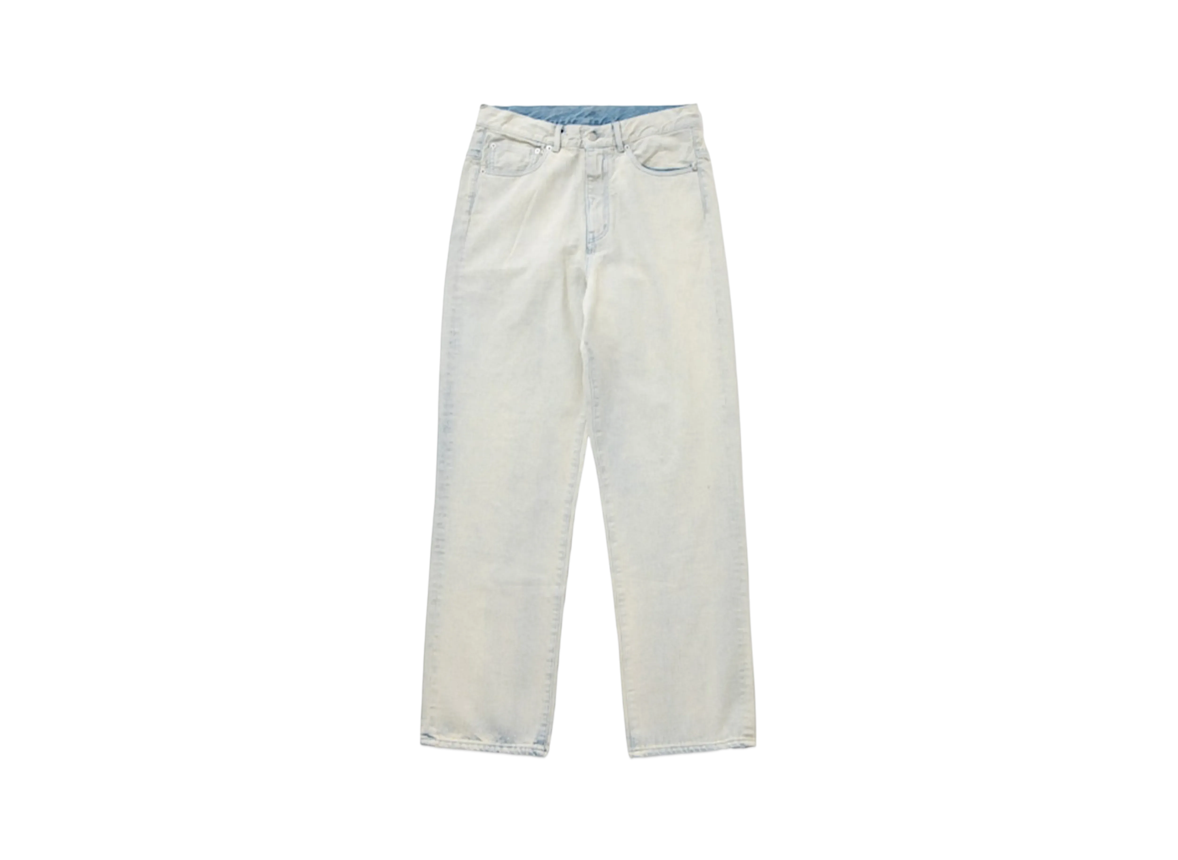 TTT MSW Denim Straight Pants "Ice Blue"
