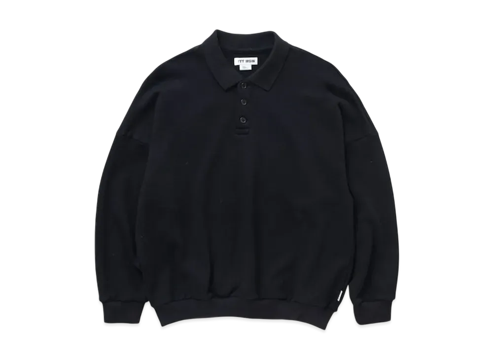 TTT MSW Polo Sweat Shirt "Black"