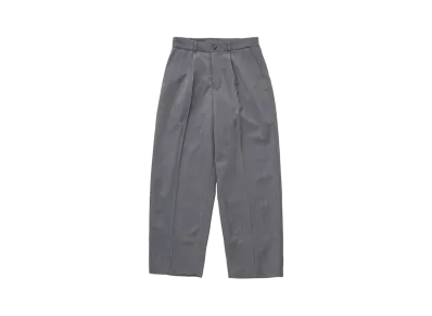 TTT MSW Wool Polyester Wide Pants "Grey"