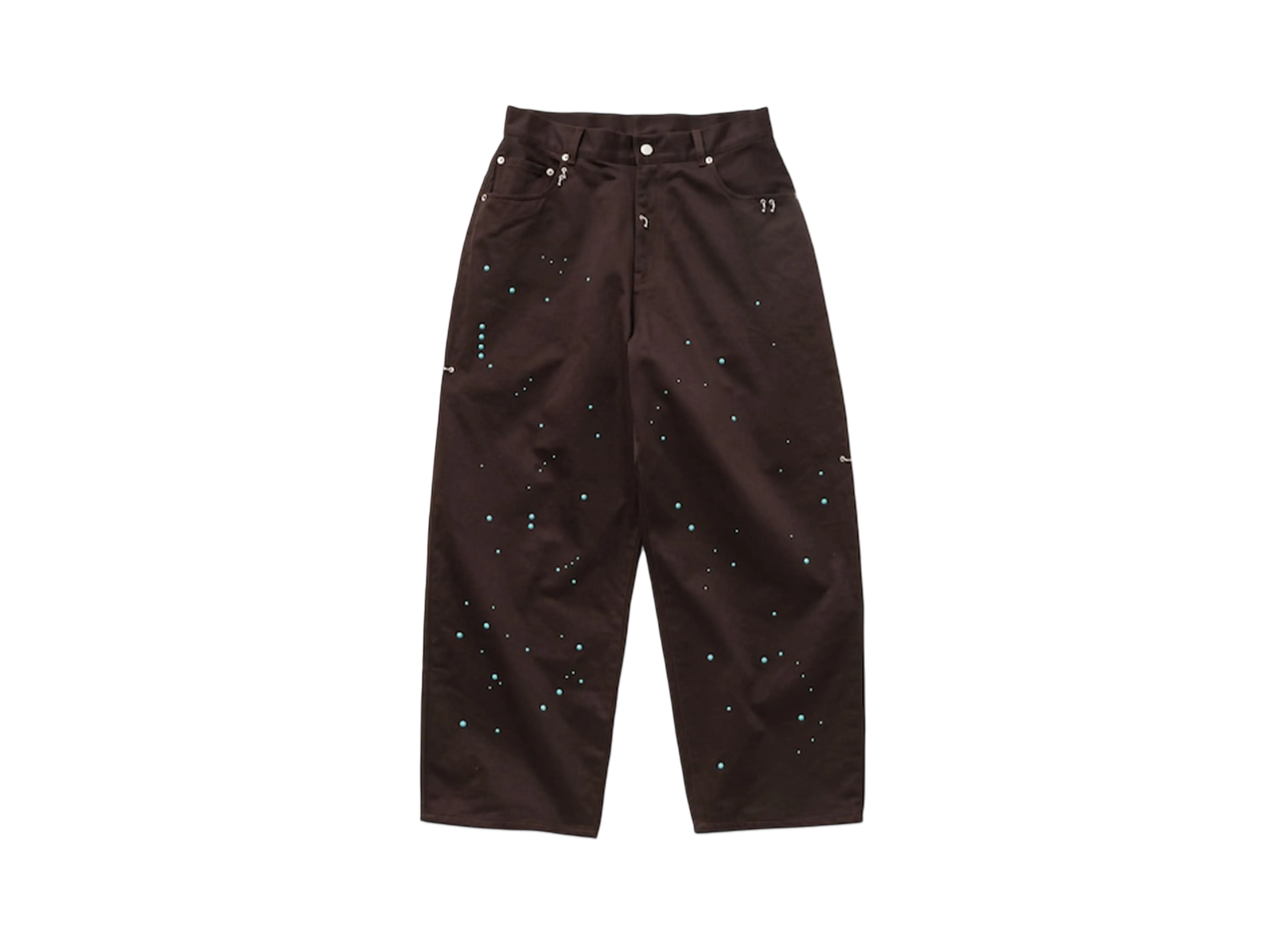 TTT MSW Work Wide Pants W/Pierce "Brown"
