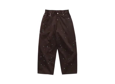 TTT MSW Work Wide Pants W/Pierce "Brown"