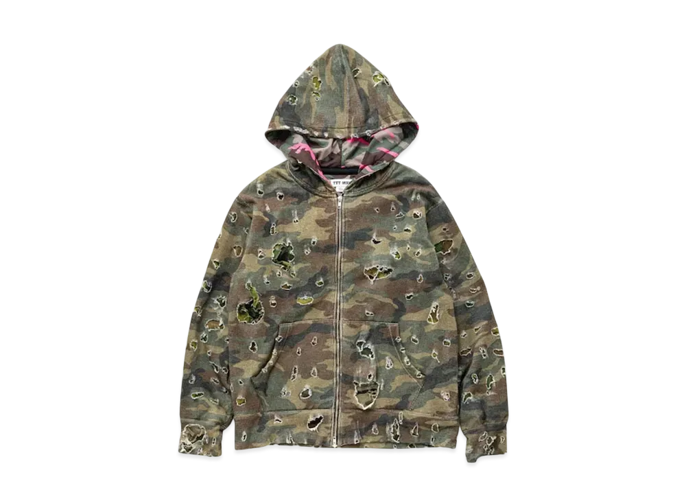 TTT MSW Camouflage Millefeuille Zipup Hoodie "Camouflage"
