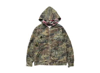 TTT MSW Camouflage Millefeuille Zipup Hoodie "Camouflage"
