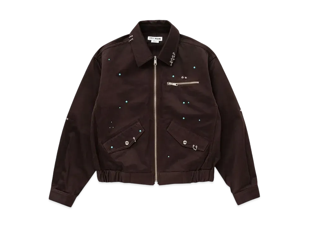 TTT MSW Leather Zipup Jacket 